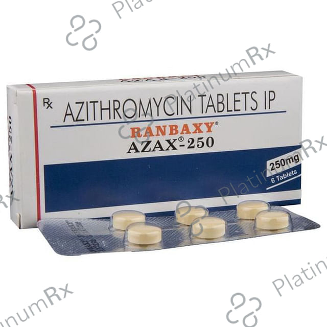 Azax 250mg Tablet 6s