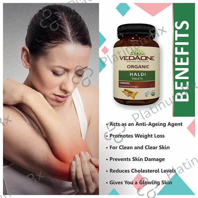 Vedaone Organic Haldi Tablet