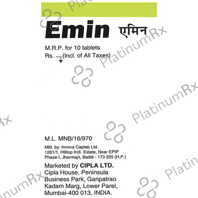 Emin 25mg Tablet
