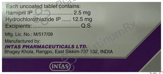 Zorem HT 12.5/2.5mg Tablet 10s