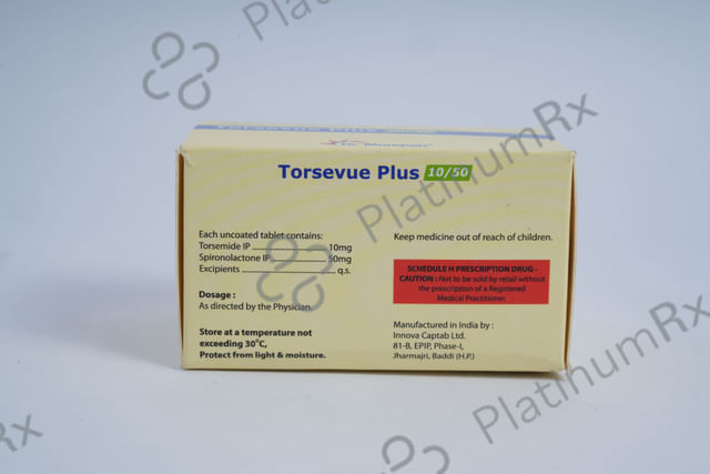 Torsevue Plus 10/50mg Tablet 15s