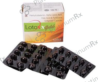 Lotoxx Gold Soft Gelatin Capsule