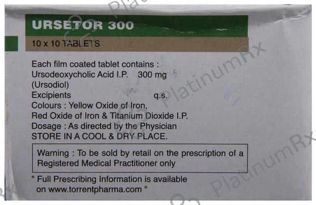 Ursetor 300mg Tablet 10s