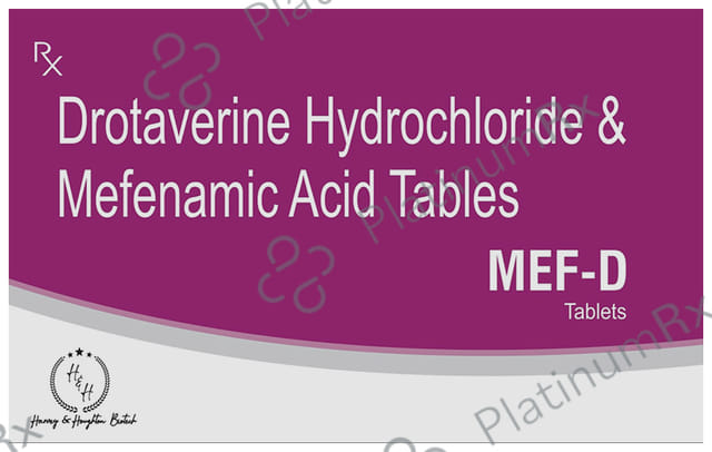 MEF 80/250mg D Tablet 10s