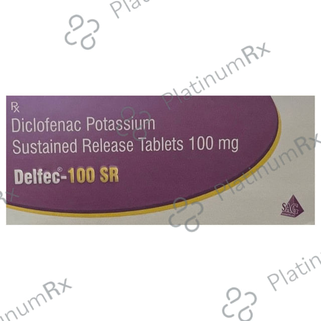 Delfec 100 SR Tablet