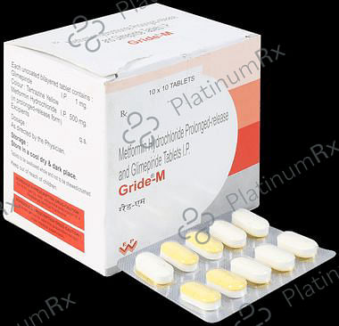 Gride M 1/500mg Tablet 10s