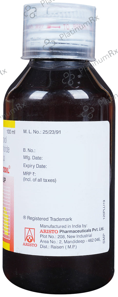 Ambrodil 30mg Syrup 100ml