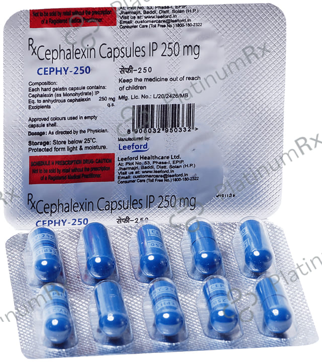 Cephy 250mg Capsule 10s