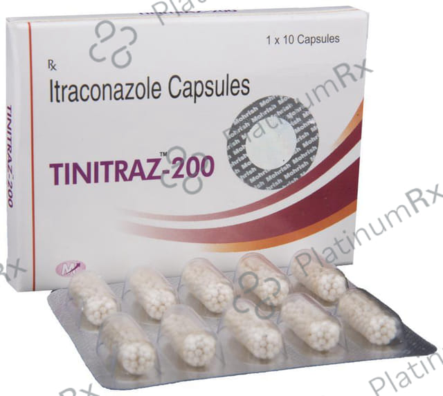 Tinitraz 200mg Capsule 10s