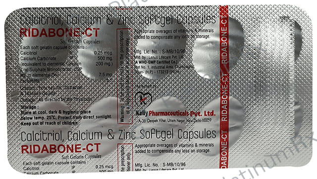 Ridabone CT Soft Gelatin Capsule 10s