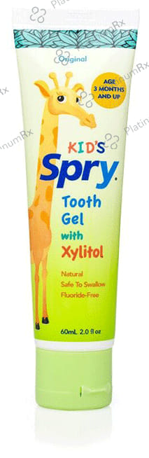 Xlear Kid's Spry Tooth Gel with Xylitol Toothpaste Original