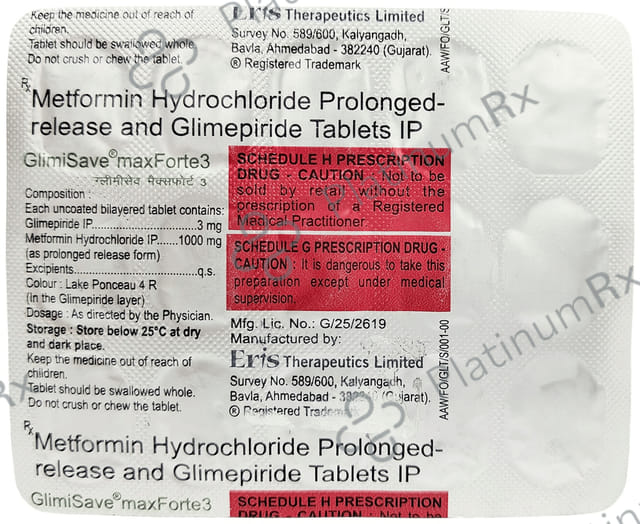 Glimisave Max Forte 3 Tablet PR