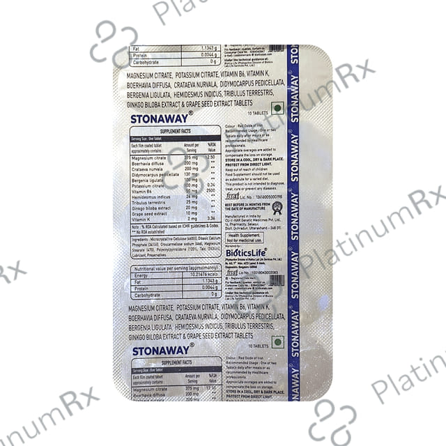 BioticsLife Stonaway Tablet