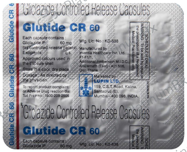 Glutide CR 60 Capsule