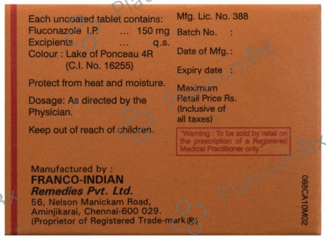 Surfaz O 150mg Tablet 1s