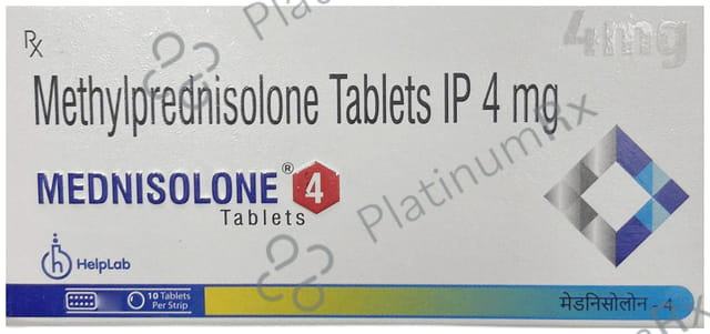 Mednisolone 4mg Tablet