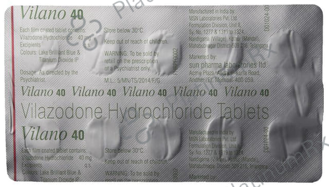 Vilano 40mg Tablet 10s