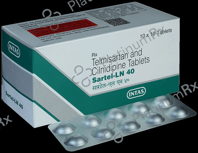 Sartel LN 40/10mg Tablet 10s