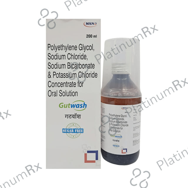 Gutwash Oral Solution Sugar Free