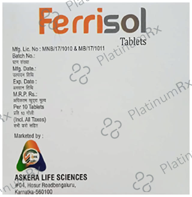Ferrisol Tablet 10s