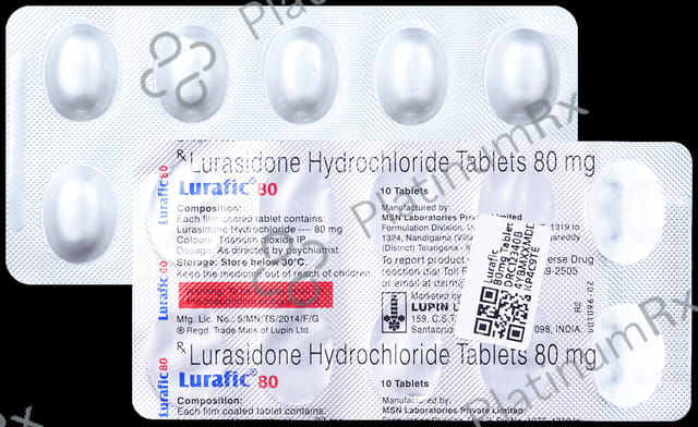 Lurafic 80mg Tablet
