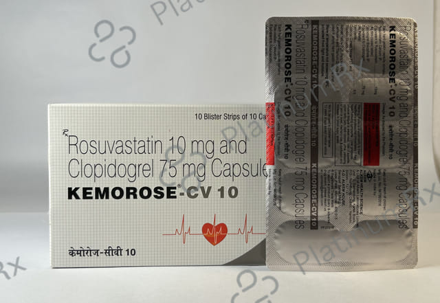 Kemorose CV 10/75mg Capsule 10s