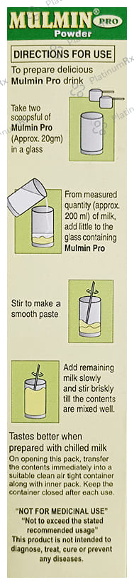 Mulmin Pro Vanilla Powder 200gm