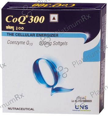 CoQ 300mg Capsule 15s