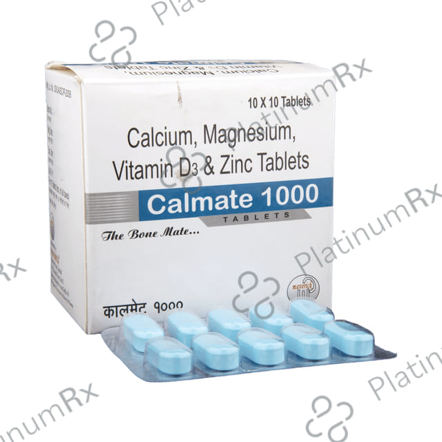 Calmate 1000mg Tablet 10s