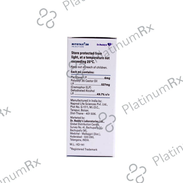 Mitotax 30mg Injection 5ml
