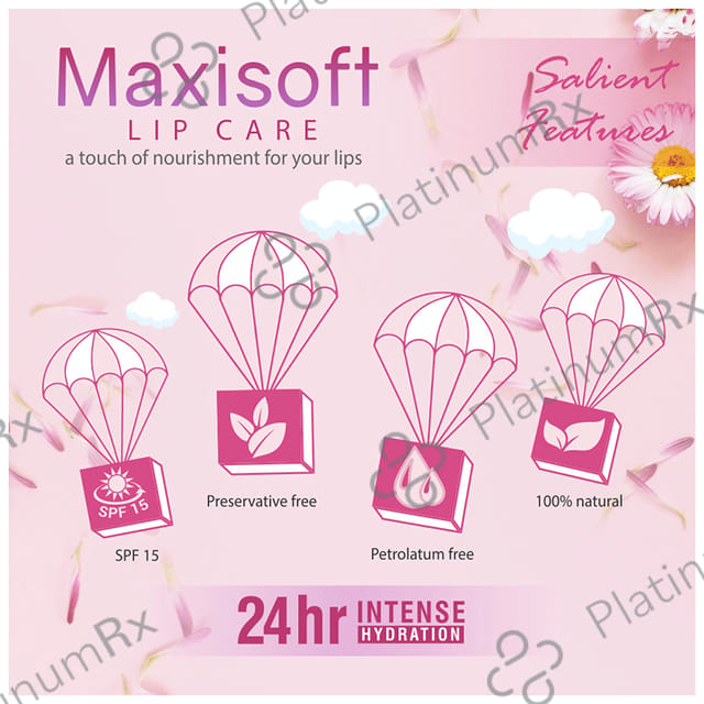 Maxisoft Lip Care SPF 15 (10gm Each) 6 Tubes