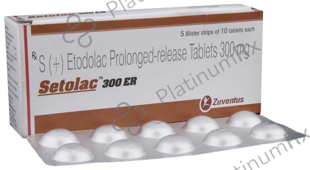 Setolac 300mg Tablet ER 10s