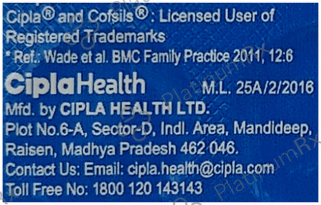 Cofsils 1.8mg Lozenges Orange 10s