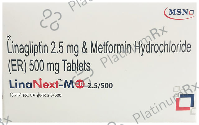 Linanext M ER 2.5/500mg Tablet 10s
