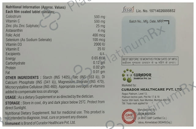 Immunext Tablet