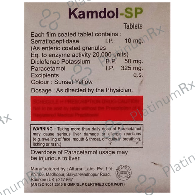 Kamdol-SP Tablet