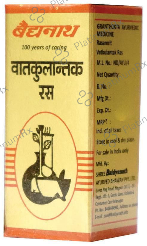 Baidyanath (Nagpur) Vatkulantak Ras Tablet 25 tablets