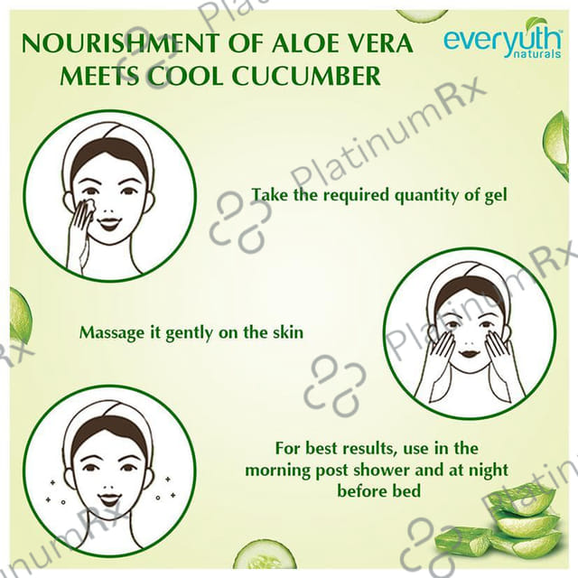 Everyuth Naturals Nourishing Aloevera & Cucumber Gel 100 gm