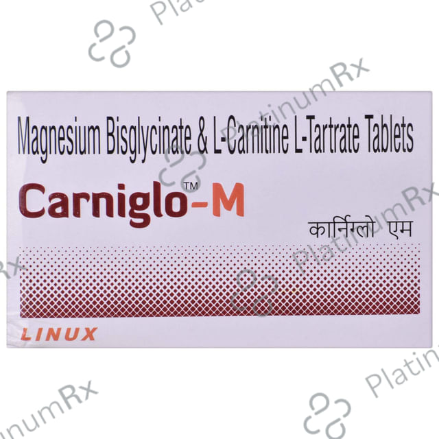 Carniglo M 500/350mg Tablet 15s