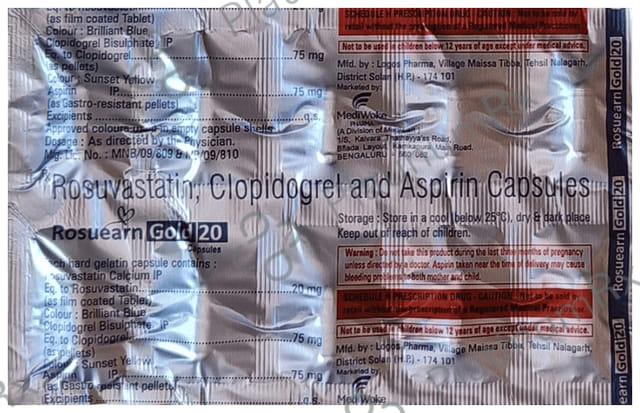 Rosuearn Gold 20 Capsule 10s