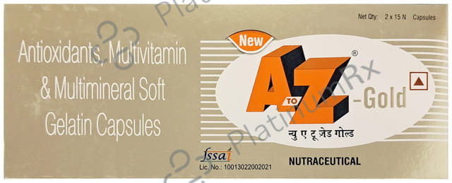 New A to Z Gold Capsule 15s