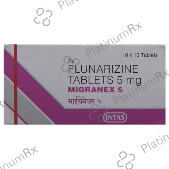 Migranex 5mg Tablet 10s