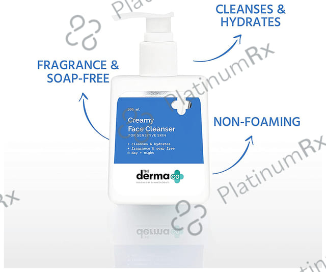 The Derma Co Creamy Face Cleanser