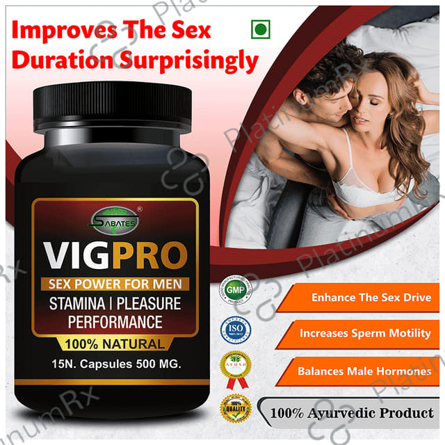 Sabates Vigpro Capsule 15 capsules
