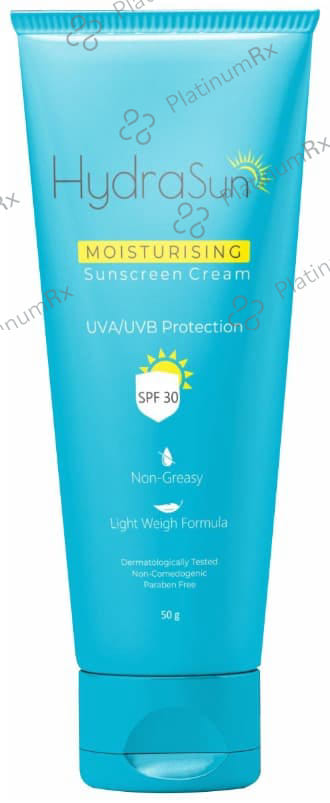 HydraSun Moisturising SPF 30 Sunscreen Cream 50gm