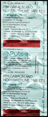 Prenura NT 10/75mg Tablet 10s
