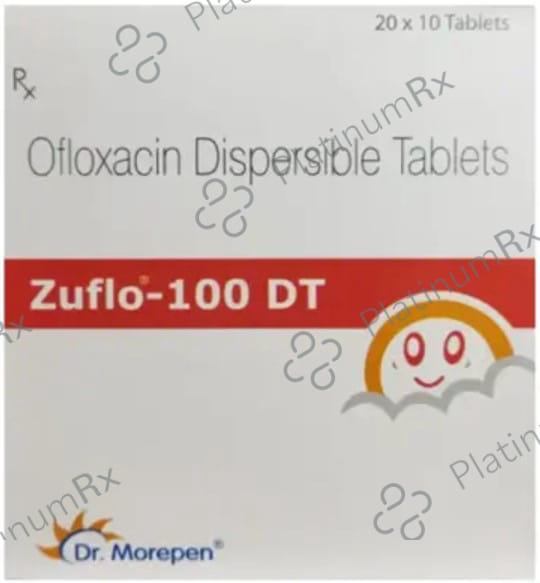 Zuflo 100mg DT Tablet 10s