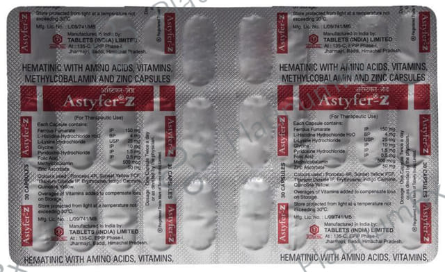 Astyfer Z Capsule 30s