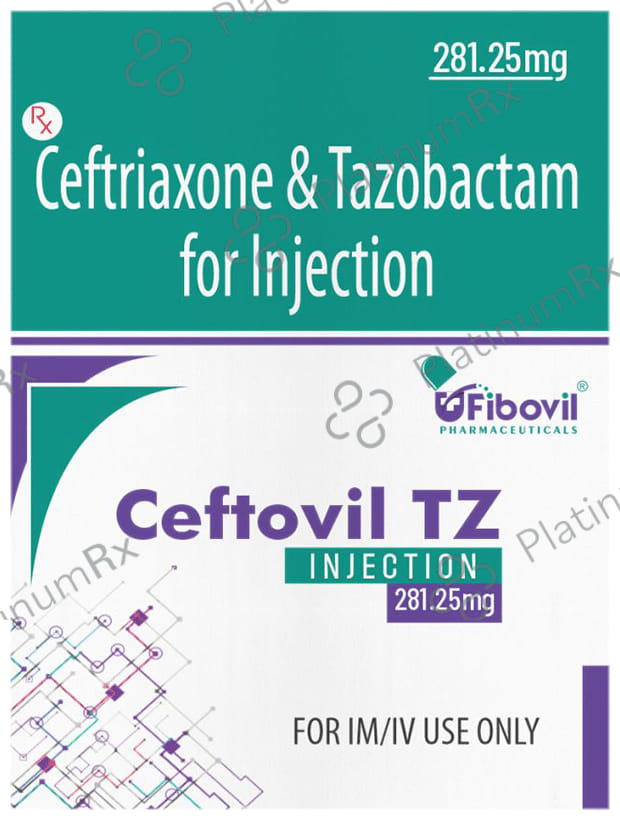 Ceftovil TZ 281.25mg Injection