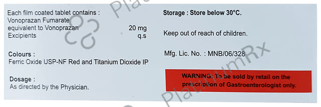 Hetran 20mg Tablet 10s